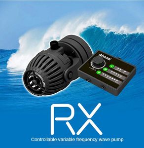 Pumps Atman Wave Pump in Aquarium Ultra Quiet Fish Tank Coral Reef Wavemaker Wave Flow Pump with Control Frequency Conversion Pump