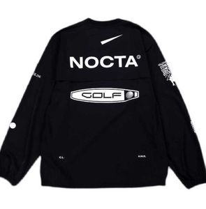 Мужские толстовка US версии Nocta Golf Co Фирменная рисование дышащее быстрое высыхание спортивное футболка с длинным рукавом круглая шея Summer54ess