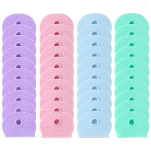 Keychains Key Tags Covers Sleeves Identifier Colorful Caps Label Cap Silicone Identifiers Id Colored Coding Protector Organizer