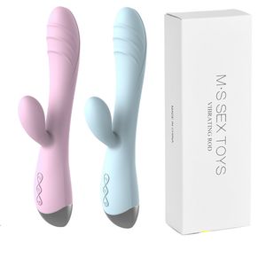 Vibratorer USB laddade sexleksaker vibrator g spot stick av vibratorer vattentät klitoris stimulator dildo vibrator sex leksaker för kvinna sex 230508