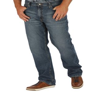 Män är och stora män är atletiska jeans
