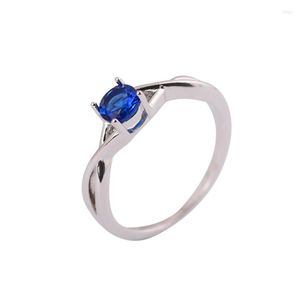 Anelli a grappolo FFGems Gemstone Zultanite Ametista Anello in argento Diamante blu zaffiro Semplice pietra color acquamarina per le donne Regalo di fidanzamento