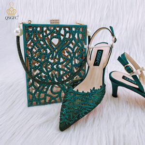 Sandals QSGFC Hollow Coral Pattern Design Fashionable And Elegant Wear Comfortable Ladies Shoes And Bag 230508