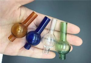 Universal Colored glass bubble carb cap round ball dome 31 for XL thick Quartz thermal banger Nails glass water pipes, dab oil rigs