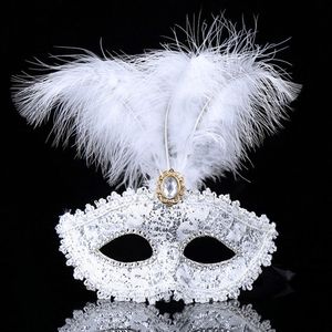 Maska maskarady dla kobiet wenecka koronkowa maska ​​oka na imprezę Costume Ball Ball Mardi Gras