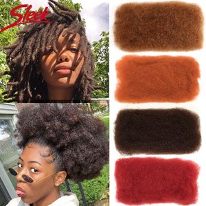 Hair com telas elegantes e elegantes Afro Bulk Bulk Human Colored Brasilian Extensions for Braiding 50g/pcs Bundles naturais tranças sem trama 230508