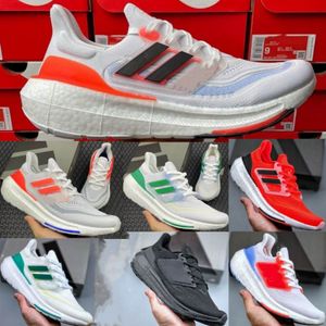 Sapatos executando ultraboosts luz 23 ub9.0 puro bost branco verde azul vermelho preto preto sneakers laranja laranja