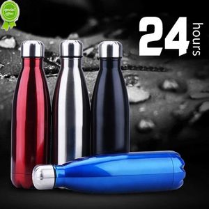 FSILE350/500/750/1000 ml podwójna ściana kreatywna BPA darmowa butelka z wodą ze stali nierdzewnej herbata herbata przenośna Sport Sport Thermos