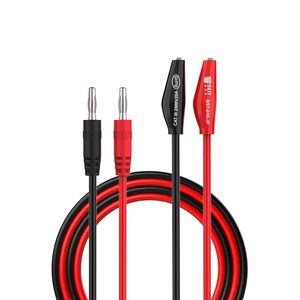 CATIII 2000V 20A Test leads with Alligator Clips and insulated silicone leads for digital multimeters
