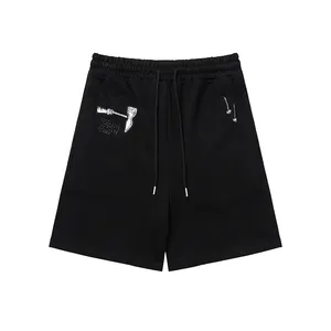 Mens designers Shorts Solid Color Track Pant Casual Couples Joggers Street Loose Kort för Man Beach Pants Womens Hip Hop Streetwear Shorts