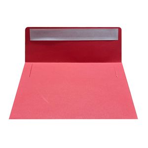 Упаковочный бумажный офис Упаковочный офис A6 Flat Roth Red Convelope 50 Pack