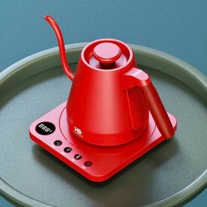 Kaffekrukor 0,8L kaffekanna vattenkokare tunn värmeisolering smart temperaturkontroll kaffestvättpott elektrisk vattenkokare 220v P230508