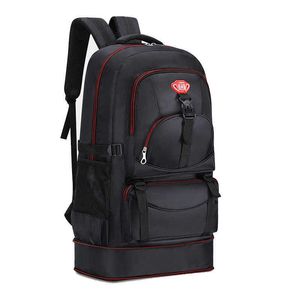 Torby na świeżym powietrzu męskie plecak na świeżym powietrzu Travel Sportsak School Bag 50L Pakiet turystyczny o wysokiej pojemności dla mężczyzn kobiet P230508