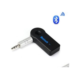 Bluetooth Araba Kiti 2 Arada 1 Kablosuz 5.0 Alıcı Verici Adaptör Müzik için 3.5mm Jack O AUX A2DP kulaklık alıcı Damla Teslimat DH0ER