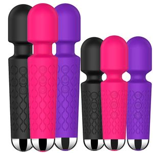 Vibratörler Güçlü Klitoris Vibratörler USB Şarj AV Vibratör Masajı Cinsel Sağlık Erotik Seks Oyuncakları Kadınlar İçin Yetişkin Ürün G Spot 230508