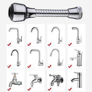 Rotatable High-Pressure Faucet Extender by Kitchen Gadgets - Save Water, Simplify Your Kitchen and Bathroom Chores with 2 Modes & 360 Rotation