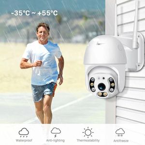 3MP 8MP Kamera bezpieczeństwa Wi -Fi Outdoor PTZ Speed ​​Dome bezprzewodowa kamera IP CCTV PAN TILT 4XZOOM IR Networking Surveillance P2P Cam