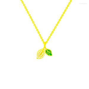 Pendant Necklaces Plant Branches Leaves Nimble Leaf Lucky Zircon Love Heart Mother's Day Necklace Woman Girl Wedding Blessing Gift