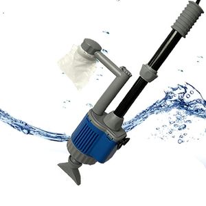 Verktyg Fish Tank Water Changer Pump Automatic Aquarium Cleaning Tools Cleaning Tools Gravel Cleaner Sand Washer Filter Siphon110v 220V