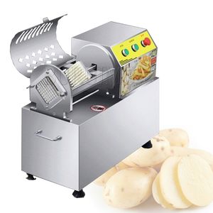 Máquina de Cortar Batatas Fritas Comercial Elétrica Fatiador de Batatas Fritas Pequeno Vegetal Máquina de Cortar Tiras de Frutas