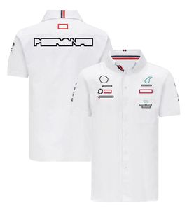 Men's T-shirts 2023 New F1 Shirts Formula 1 Racing Polo Shirt Summer Mens Sport Breathable Jersey Custom Team Uniform Workwear Casual T-shirt Ysxl