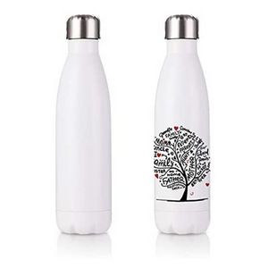 DIY Blank Sublimation 17oz Cola Bottle Vacuum Flask Sports Water Bottle Stainless Steel Double Wall Thermos with Lid FY4604 1025