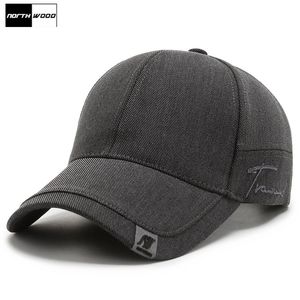 Snapbacks NORTHWOOD High Quality Solid Baseball Caps for Men Outdoor Cotton Cap Bone Gorras CasquetteHomme Men Trucker Hats 230508