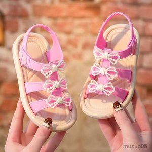 Sandalen Sommer Kinder Sandalen Kleines Mädchen Schuhe Niedlichen Bogen Kinder Mädchen Strand Sandalen Kleinkind Mädchen Schuhe