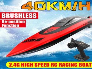24 ГГц высокоскоростной мини -дистанционное управление RC Boat с самоотдача Hull Design High Speed ​​Demote Demoth Model Model Boy Kid Gift4794760