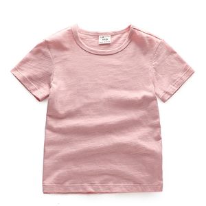 T-Shirts 35775 220411 Kızlar Summert Shirt Beyaz T-Shirts Erkek Çocuklar Top Pink 230303 230508