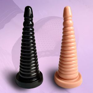 Anal Toys Big Anal Plug stor dildo Butt Plug Anal Toys For Men Women Massage Analplug Flirt Masturbate Buttplug Adult Sex Products Shop 230508