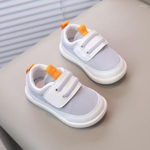 First Walkers Spring Children's Shoes Anti-Slip Soft Sole Magic Tape Mixed Color Baby Walking