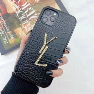 Top Crocodile Skin Phone Cases For iPhone 14 13 12 11 Pro Max 14Pro 14Plus 14ProMax 13Pro Luxury Designer Leather Mobile Back Cover Case