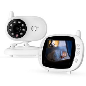 3,5 inch Baby Monitor 2,4 GHz Video LCD Digitale camera Nacht Vision Temperatuur Monitoring Monitors