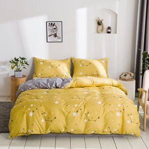 Bedding sets Modern Pattern Duvet Cover Set Queen Size AB Double-sided Design Boho Style Bedding Set Quilt Covers Pillow Cases 230506