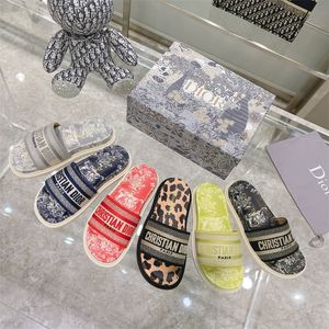 MUBAN Christian Dior Designer Luxury Slipper Rubber Slides Men Sandal Sandals Women Flip Flop Woolen Slippers Casual Shoes Sneakers Boots By shoebrand Size 35-41