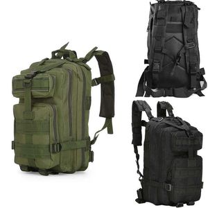 Sırt çantasıyla paketler 25L askeri sırt çantası trekking balıkçılık avcılık açık erkek sırt çantaları taktik spor kamp yürüyüş küçük böcek çanta p230508