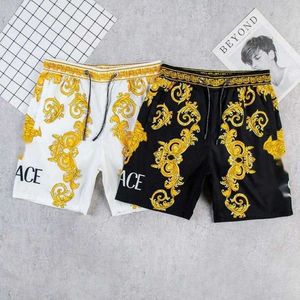 Męskie spodenki Summer Beach Pants 3D Med Mash Modna Capris Designt Shorts Mężczyźni Kobiety Jedwabny Casual Sport