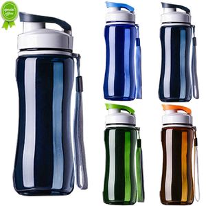 Viagem de trem de ginástica esportiva de garrafa de água Viagem portátil de garrafa de garrafa de garrafa de garrafa de água à prova de água de plástico à prova de água BPA Drinkware grátis