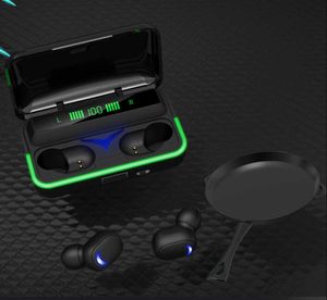 Ny WS Atmosphere Light Digital Display Ingen e-Game Line Bluetooth-headset E10 Lågfördröjning Mini i örat