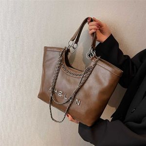 Cheap Purses on sale American Premium Commuter Tote Bag for Women New High Capacity Chain Trend Casual One Shoulder Crossbody