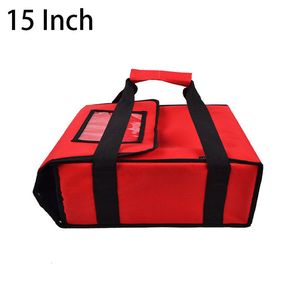 Ice PacksIsothermic Bags 15 Inch Pizza Delivery Bag Insulated Pizza Bag Storage Temp Pizza Bag Foldable Insulated Lunch Box Foldable Ice Pack Portable 230506