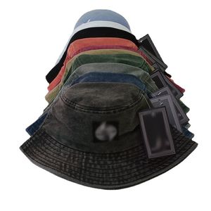Wide Brim Hat italy style Bucket Hats short brim Fisherman hats Womens solid four seasons casual travel sunshade cap