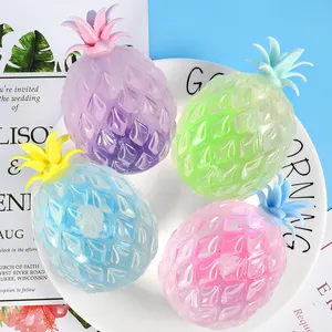 Pineapple Stress Balls Decompression Toy Soft Pinch Hand Exercise Vent Funny Stress Relief Toys