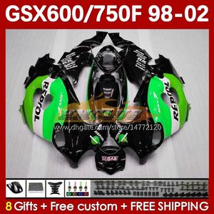 スズキGSXF750 GSXF600 KATANA GSXF 600 750 CC 600CC 750CC 1998 1999 2000 2001 2002 169NO.81 GSX750F GSXF-600 GSXF-750 GSX600F 98 99 00 01