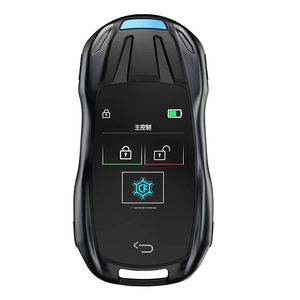 OEM -tillverkare CF828 Universal LCD SMART KEY MED KEYLESS inträde Sportbilstil Smart bilnyckel Kontrollerar bilen
