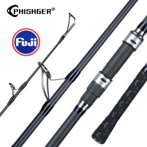 Canne da pesca per barca PHISHGER Fuji Carp Rod 3 75lbs 4 2 3 9 3 6 3 0m T800 Carbon Fiber Power 40 180g Travel Surf Throwing Spinning Hard Pole 230508