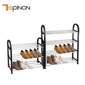 Organizzatore di scarpiere multipiano per riporre oggetti 3/4 strati Scaffale per scaffali Scaffali solidi Soggiorno per scarpe moderne Stoccaggio multifunzionale per camera da letto