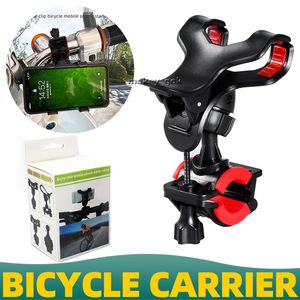 Plástico Microfone Phone Stand Stands desmontavam Mount Biciclo