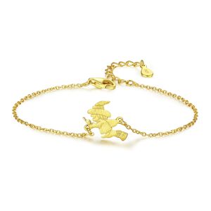 Charming Women Witch Bracelet Fashion Luxury Brand s925 Silver Bracelet Personalized Female 18k Gold Plated Exquisite Bracelet High-end Jewelry Christmas Gift